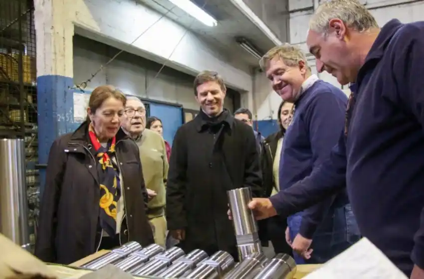 Costa, Cantero y empresarios se reunieron para avanzar en el Parque Industrial