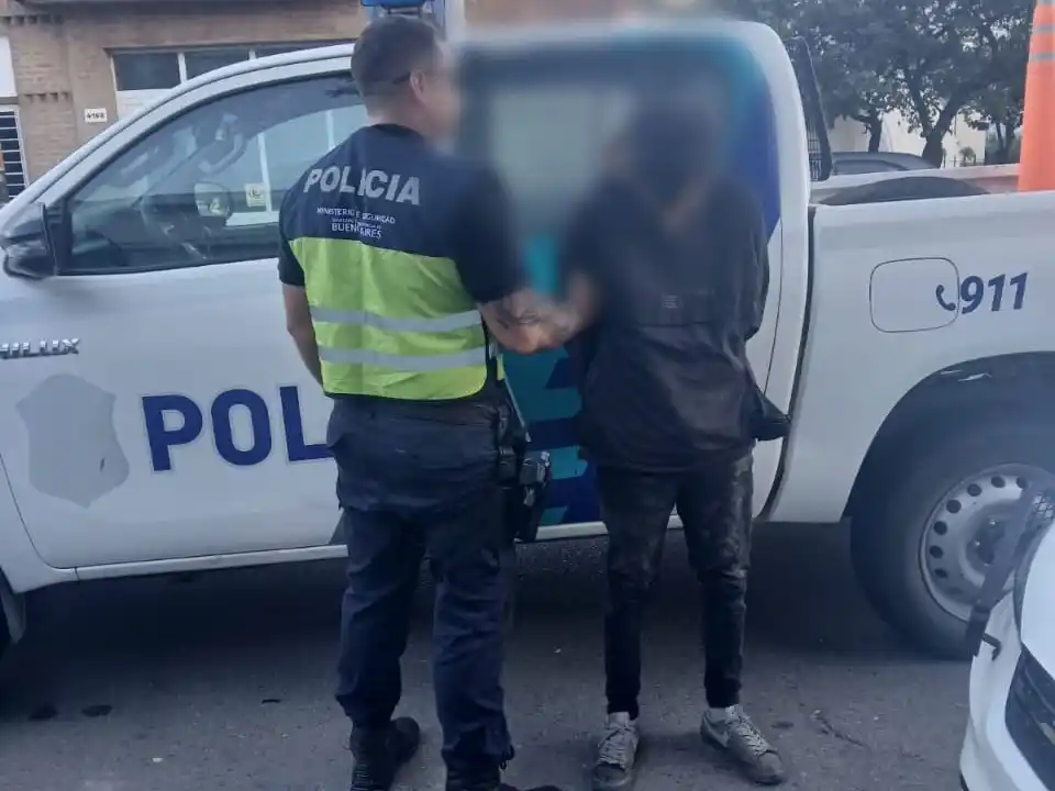 El hombre fue rápidamente aprehendido