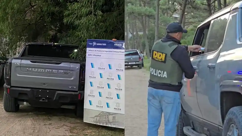El procedimiento en La Frontera incluyó el trabajo conjunto de la Jefatura de Policía Comunal, DDI Pinamar, GAD, Infantería y otras áreas especializadas.