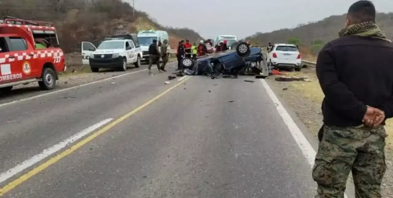 Nueva tragedia en Jujuy: murieron cinco personas tras un choque en cadena