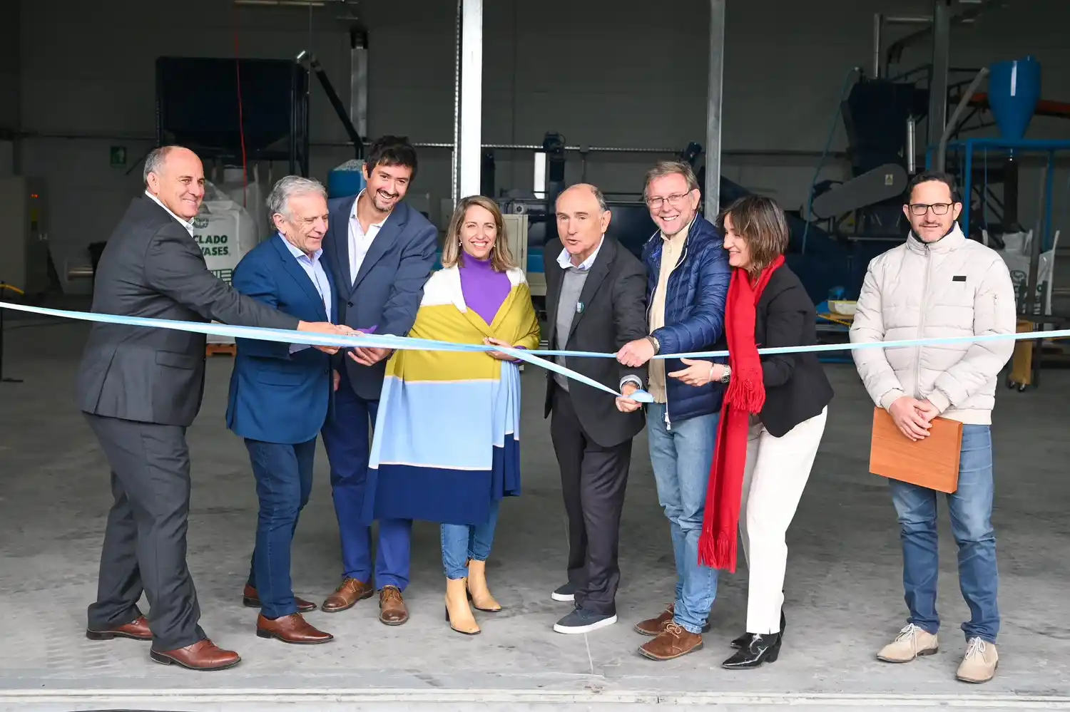 Se inauguró la primer planta de reciclado de envases vacíos de fitosanitarios en la provincia