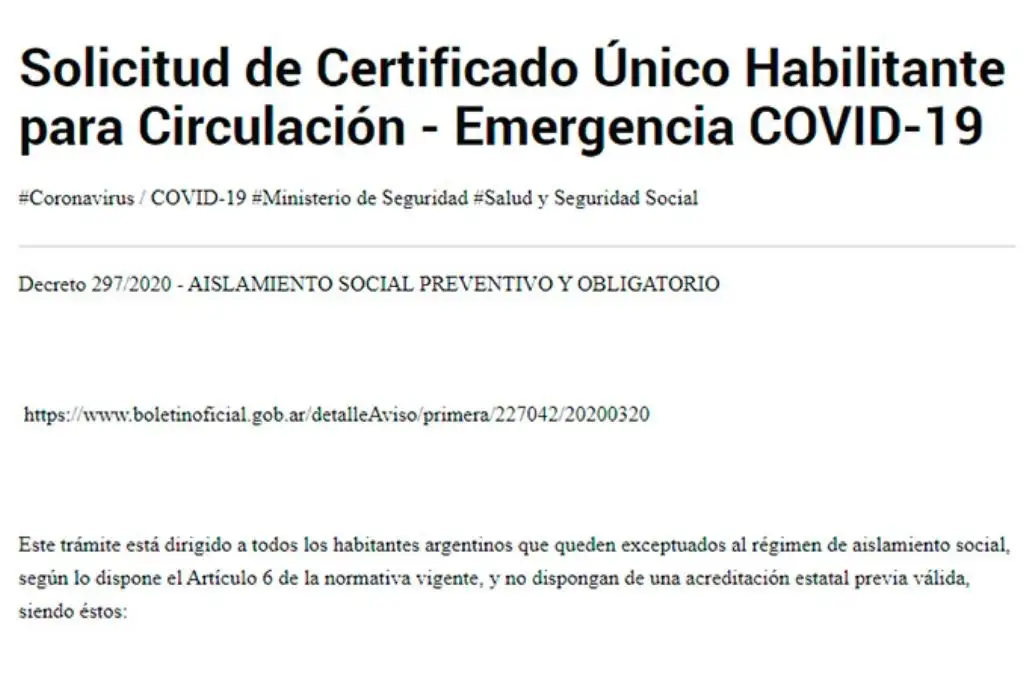 Certificado de Circulación: excepciones y plazo para tramitarlo