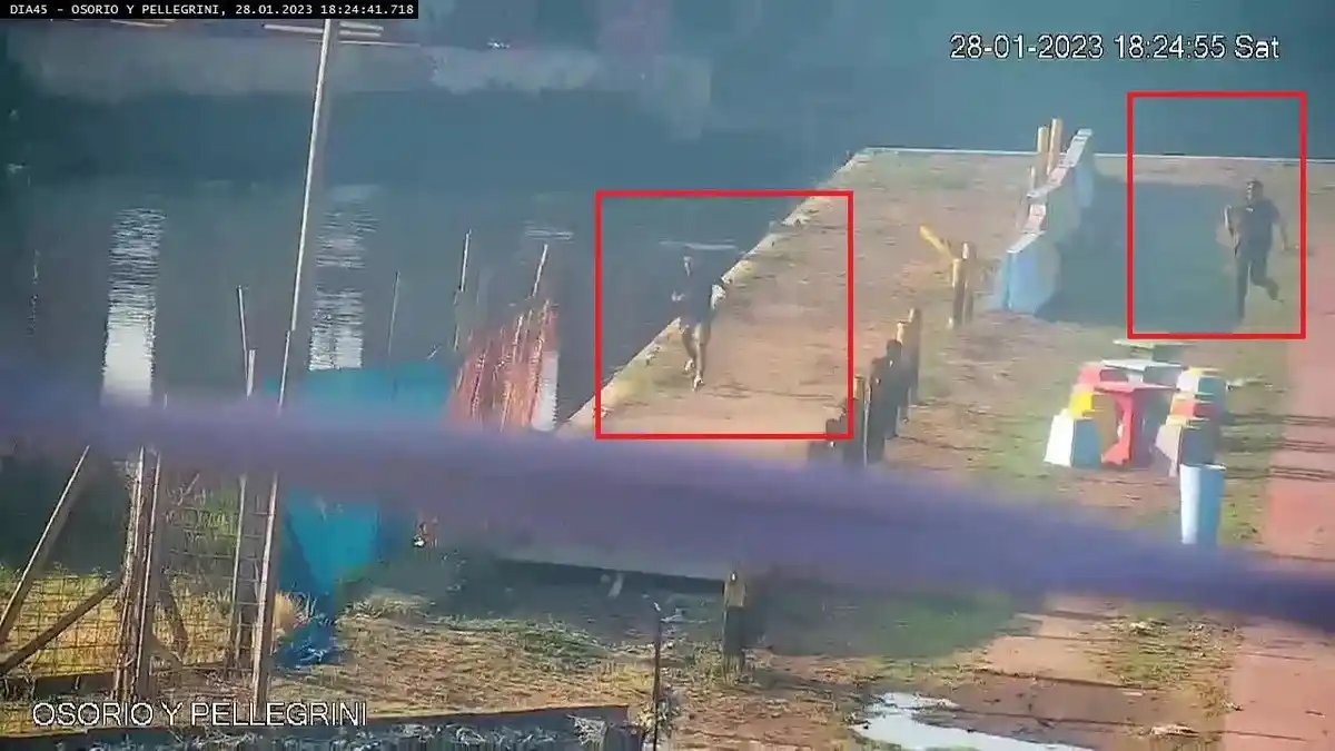 Lanús: Sospechoso se quiso escapar de la policía arrojándose al Riachuelo