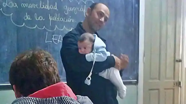 El gesto de un docente entrerriano se volvió viral y recorre todo el país
