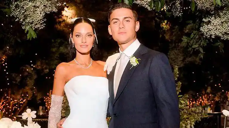 La boda del año. Oriana Sabatini y Paulo Dybala