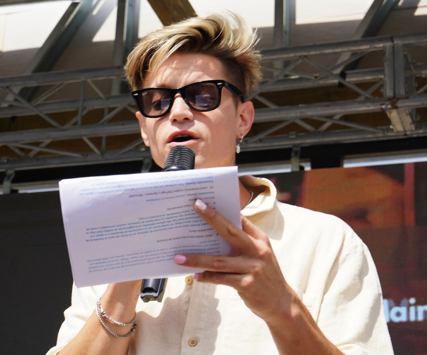 Lionel Ferro, parte de la conducción.