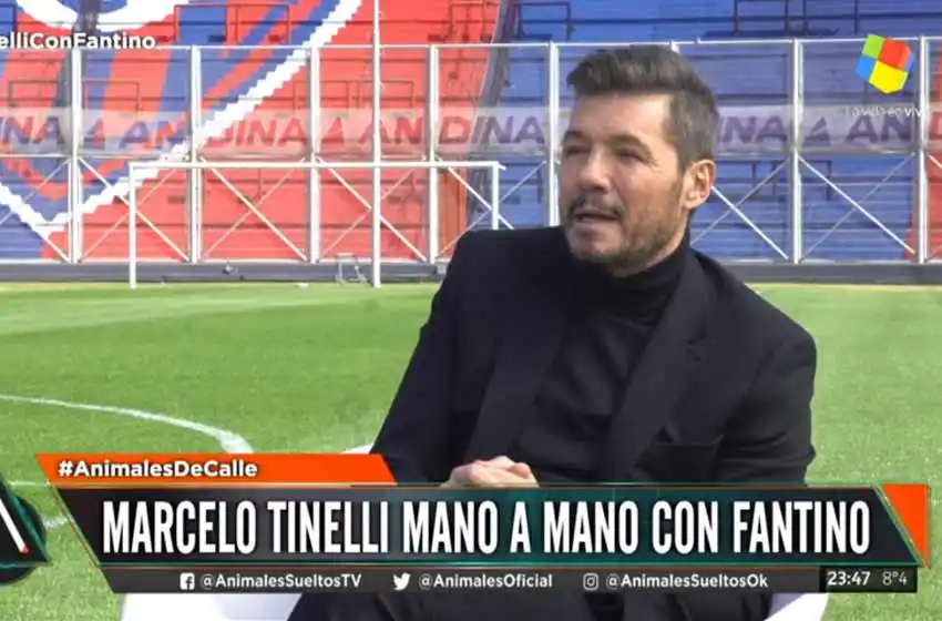 Fantino entrevistó a Tinelli: el conductor apuntó contra Macri y apoyó a Fernández