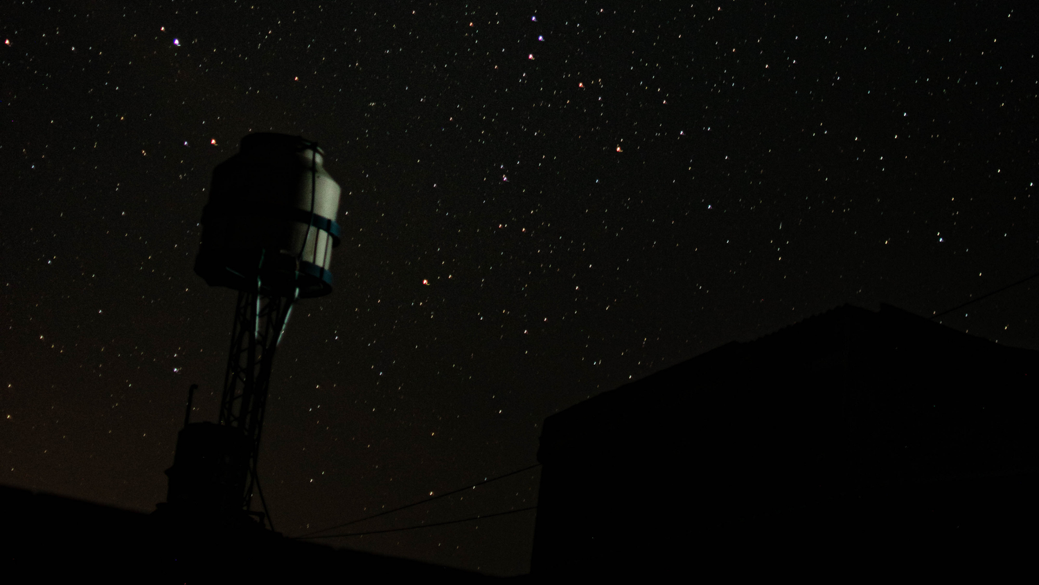 Un cielo minado de estrellas, la otra cara del corte de luz en el sur provincial