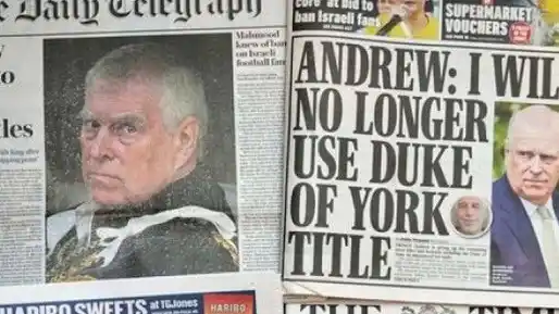 Legisladores de Reino Unido instan al gobierno a despojar al príncipe Andrés de sus títulos