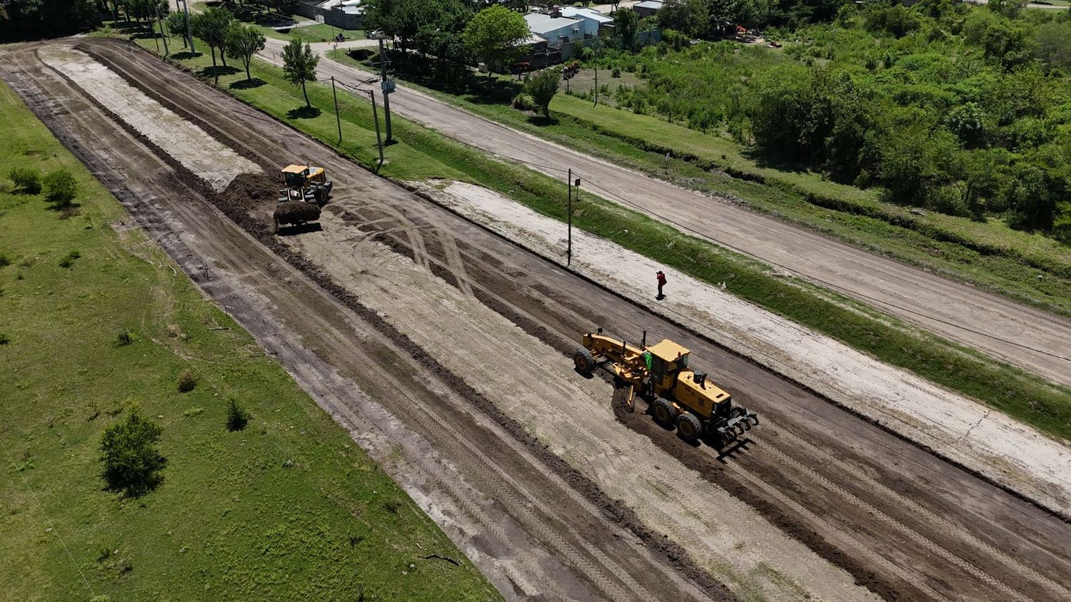 Provincia inició la construcción de la tercera conexión vial entre Reconquista y Avellaneda