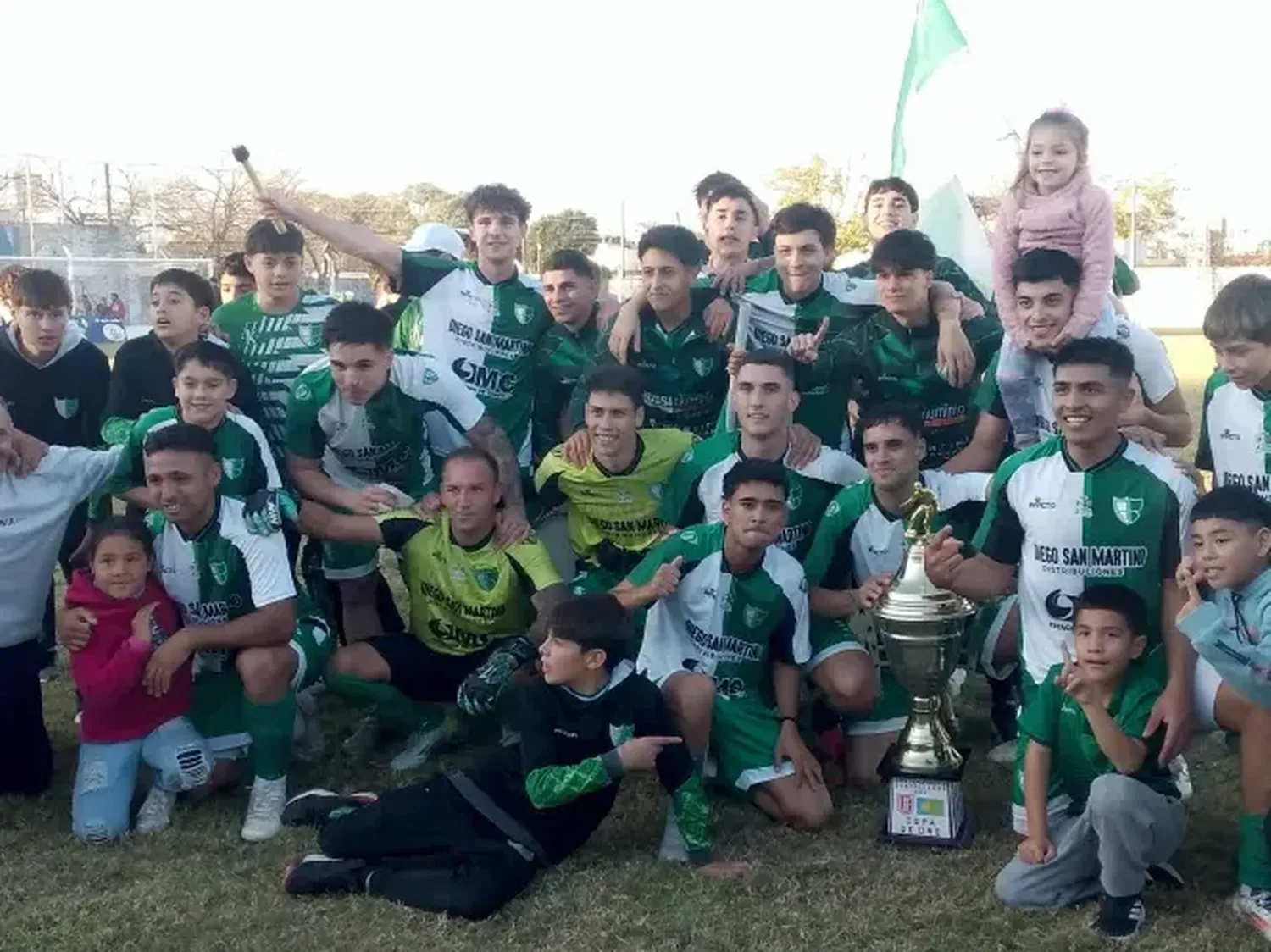 Brown de San Vicente gritó campeón y se quedó con la "Copa Departamento Castellanos"