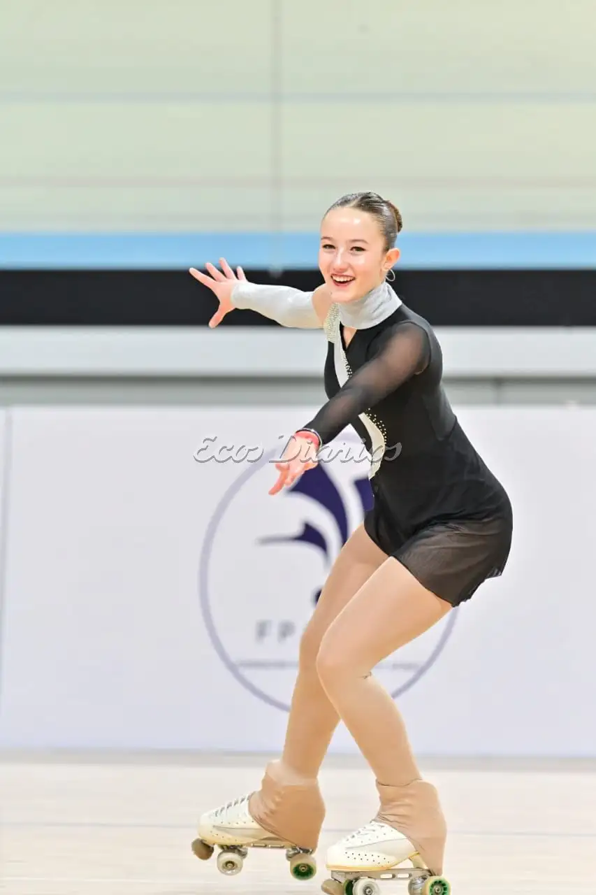 Delfina Ranalli en plena competencia