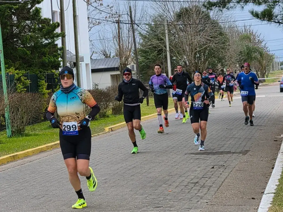 Pueblo Belgrano fue escenario de una carrera de duatlón