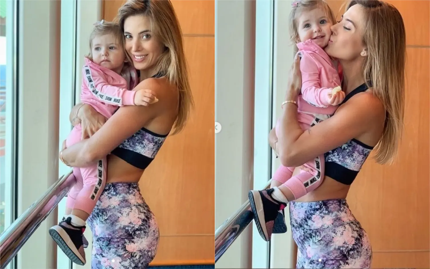 Jésica Cirio hizo estallar Instagram con sus fotos con Chloé, la hija de Martín Insaurralde