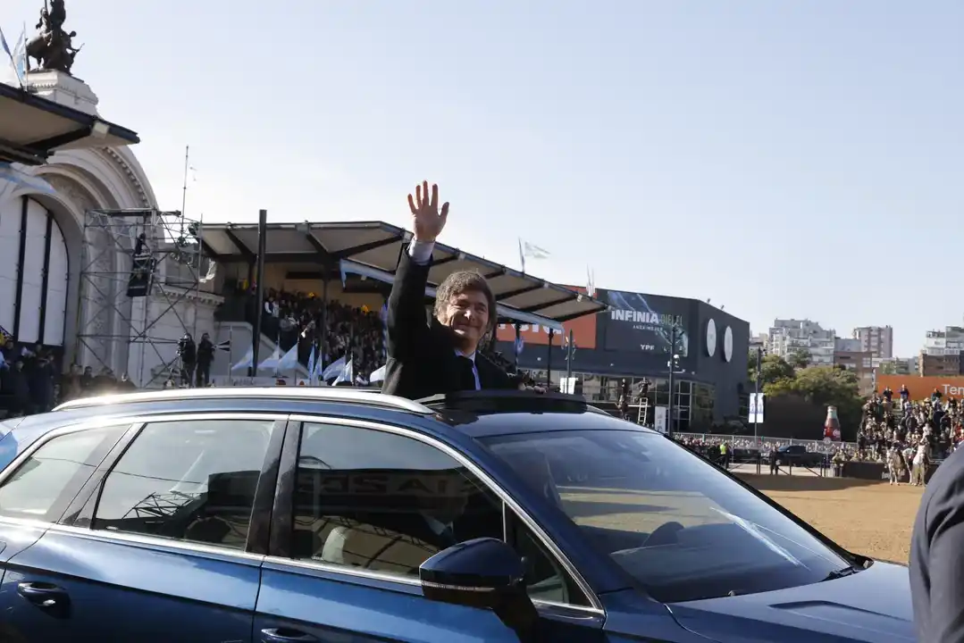 Milei al campo: “Las retenciones sí van a poder ser eliminadas y ése es mi compromiso”