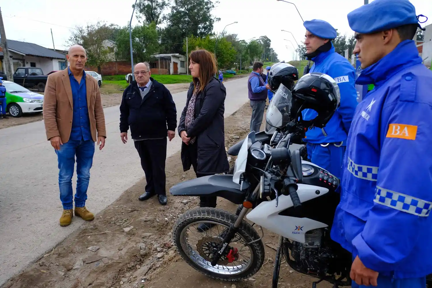 Inauguraron el primer destacamento móvil de la Policía Local