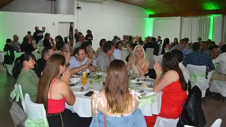 El Club Centro Bancario celebró su 78º aniversario con una cena y anunció nuevas obras y proyectos