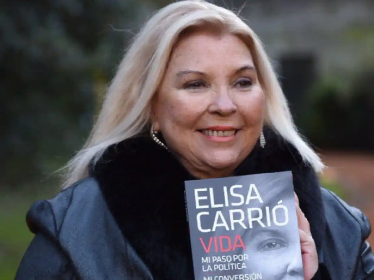 Para defender a militares presos, Carrió pidió la liberación de De Vido