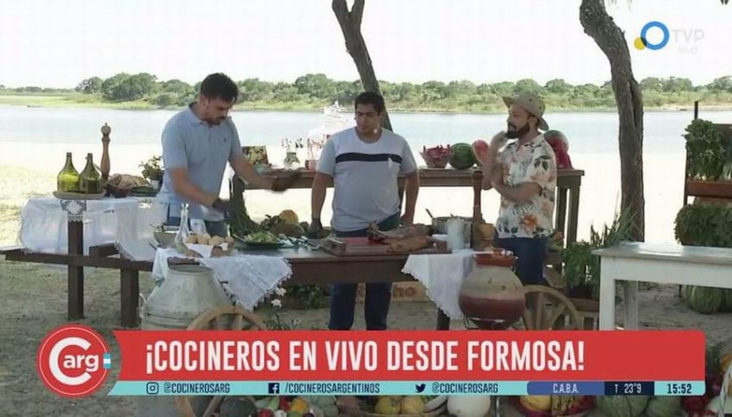 El programa de TV Cocineros Argentinos muestra al país la gastronomía formoseña