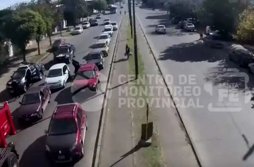 Difunden el video de la detención de uno de los reclusos que se fugó en Granadero Baigorria