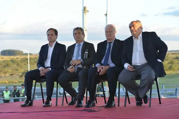 Urribarri compartió con Cristina la inauguración del último tramo de la autovía 14