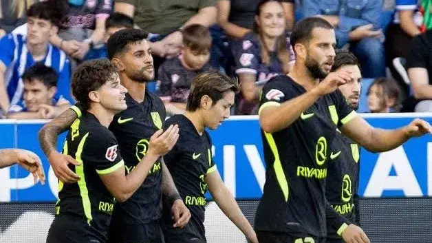 Cristian Romero le dio el triunfo al Atlético de Madrid frente al Deportivo Alavés