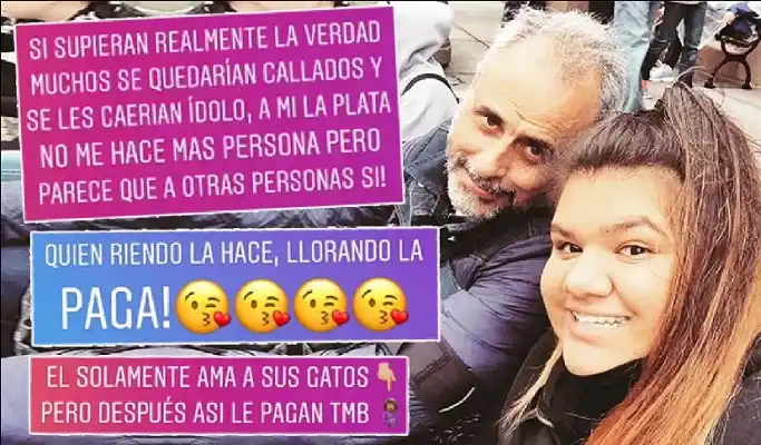 Tremendo cruce de Morena Rial contra su papá: "Sólo ama a sus gatos"