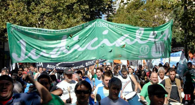 Paro de judiciales bonaerenses