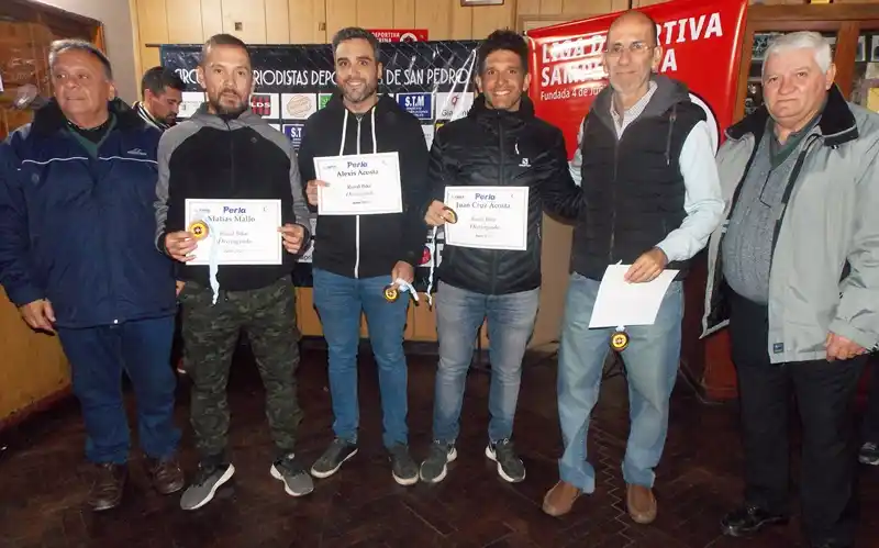 El Círculo de Periodistas Deportivos reconoció a equipos y deportistas