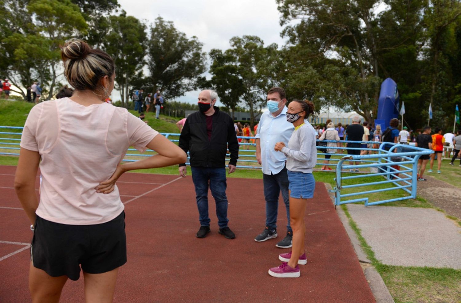 Abrió una nueva pista de entrenamiento y competencia para deportistas marplatenses