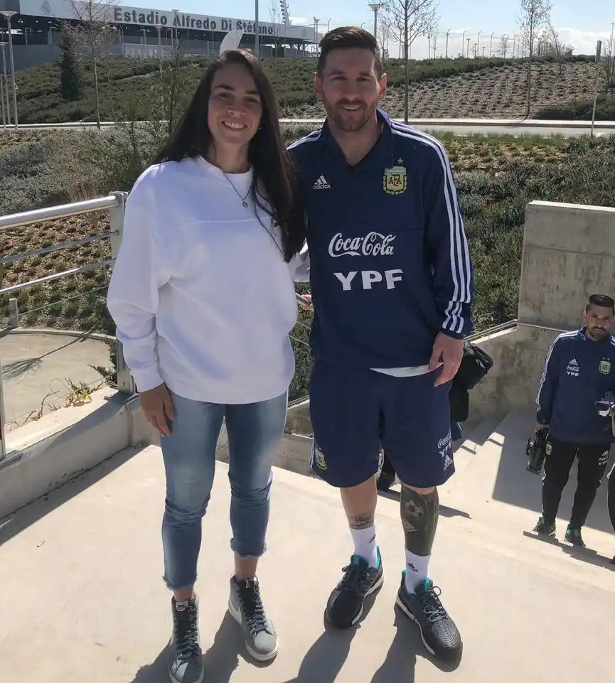 Para Agustina Barroso fue una jornada muy especial