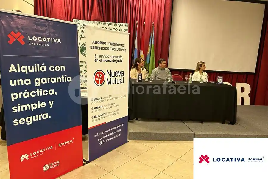 Nueva Mutual suma servicio de Garantía para alquilar en Rafaela y Río Cuarto