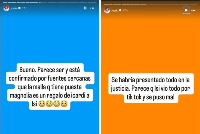 El posteo de Juariu que hizo estallar a la China Suárez.