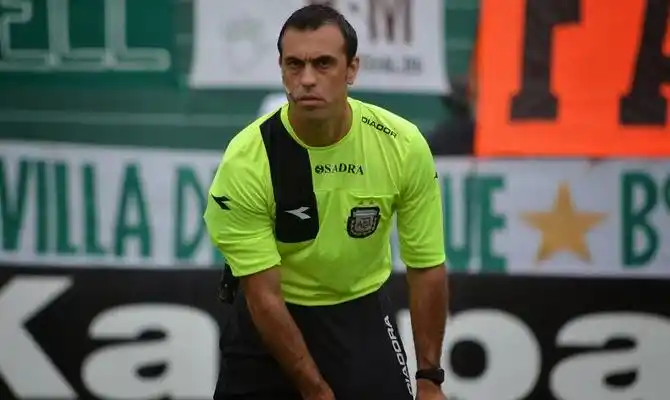<p>Baliño fue muy cuestionado por su arbitraje en River-Godoy Cruz.</p>