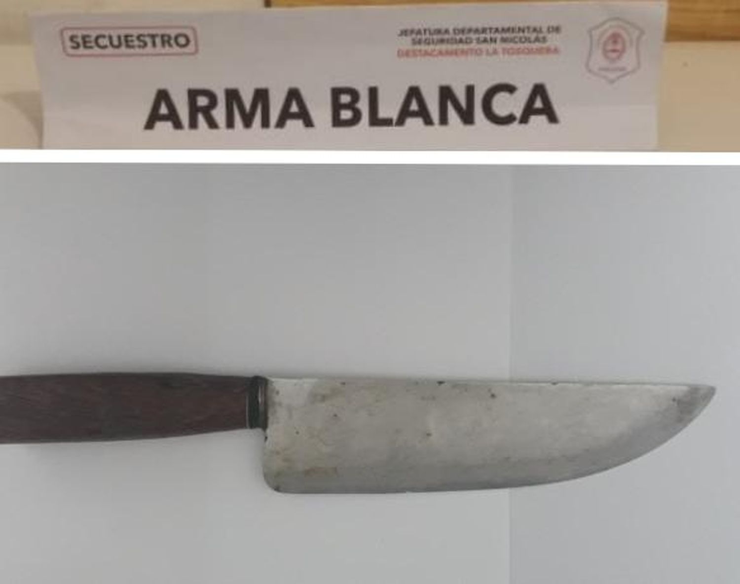Adolescente intimidó a un niño de 13 años con una cuchilla y le robó el celular