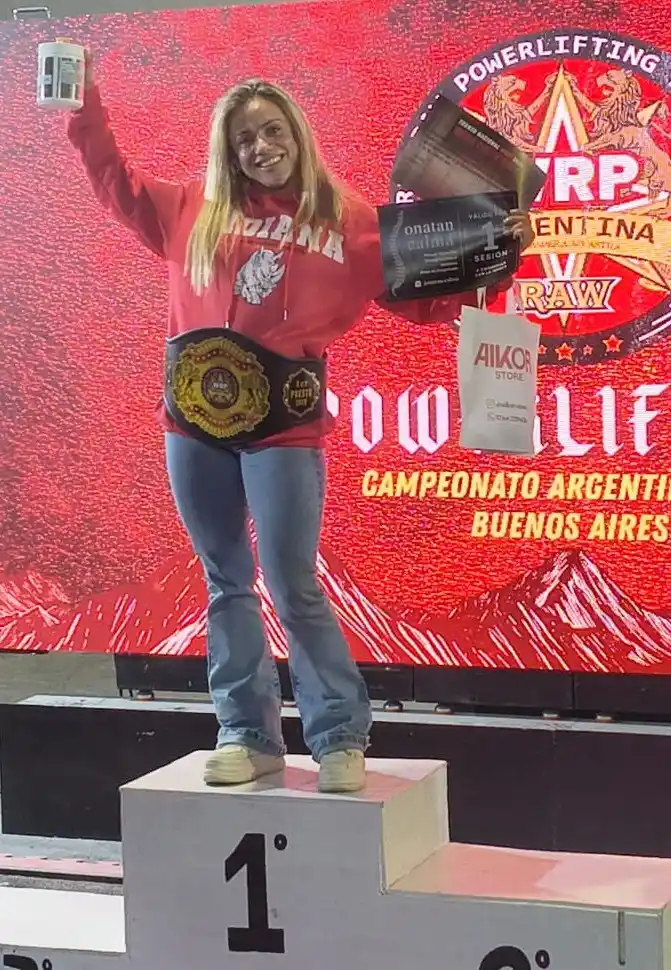 Récord mundial histórico y campeonato argentino para la atleta chascomunense Carolina González De León