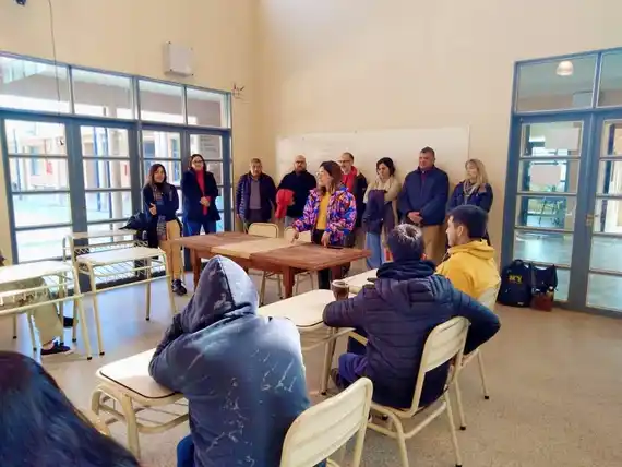 La Coordinación brindó una charla en la Escuela Nº 13