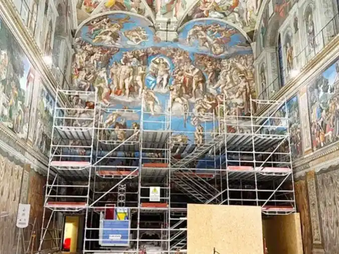 El Vaticano inició la restauración de la obra de Miguel Ángel