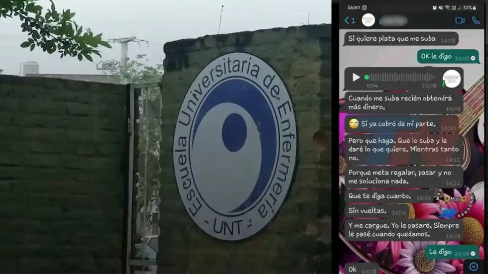 “Si no es sexo, es plata”: escándalo por un profesor acusado de cobrar favores a cambio de notas en Tucumán