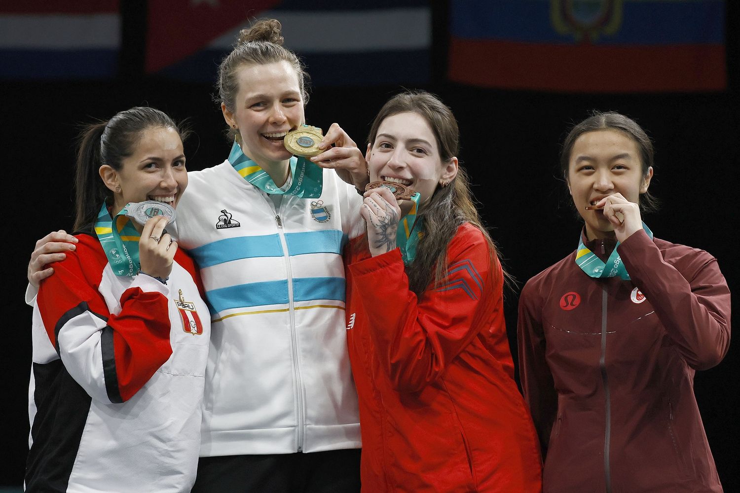 La esgrimista Isabel Di Tella sumó la cuarta medalla dorada para Argentina