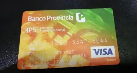 Tarjetas devuelta