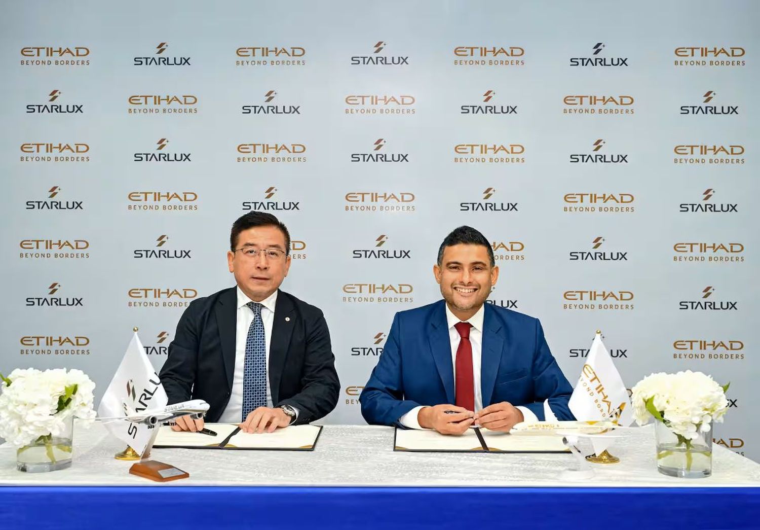 Etihad Airways y STARLUX Airlines anuncian acuerdo estratégico de Código Compartido