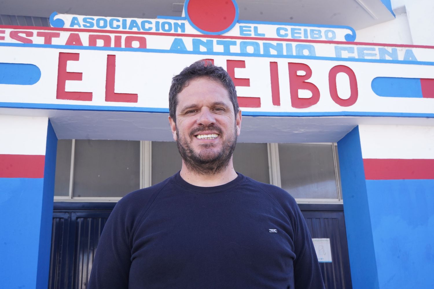 El presidente de Asociación El Ceibo, Facundo Ferreyra