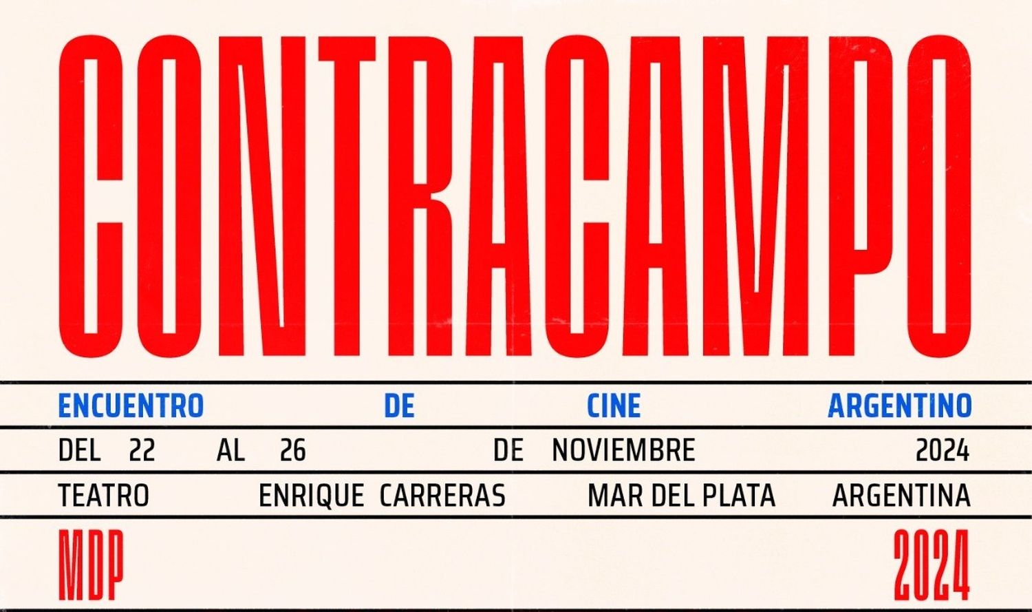 Anunciaron Contracampo, una muestra de cine que surge como respuesta a las políticas del INCAA