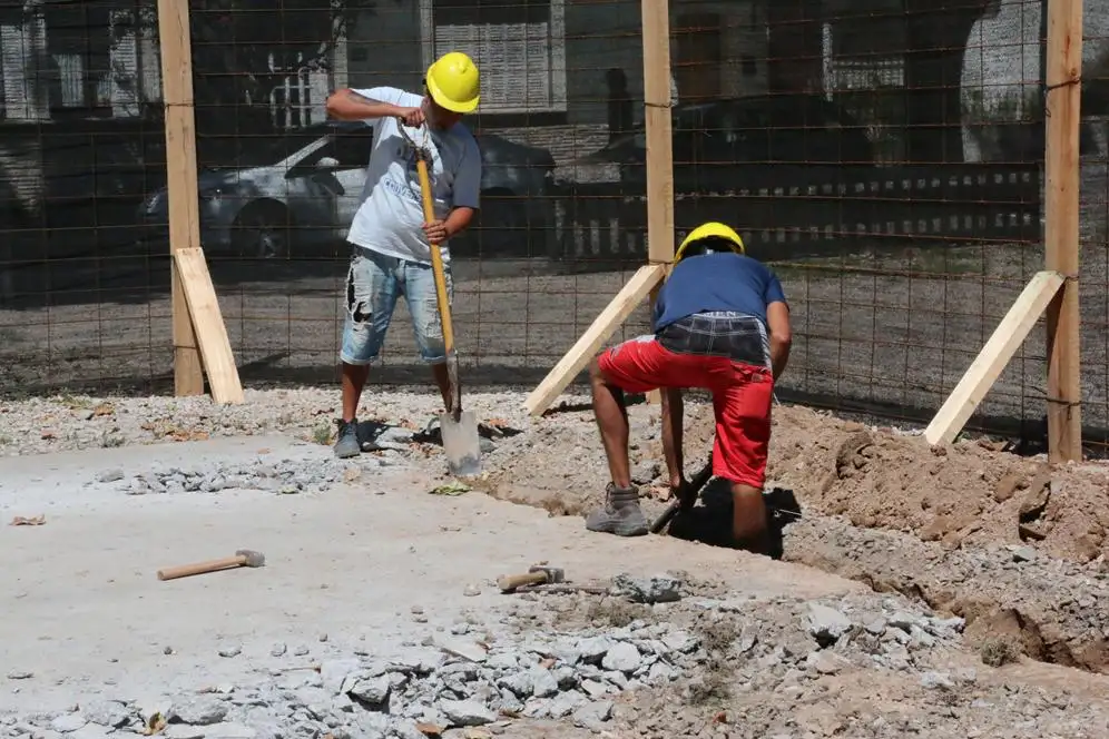 Iniciaron obras de ampliación  para un mejor funcionamiento  en el Tribunal Criminal 1