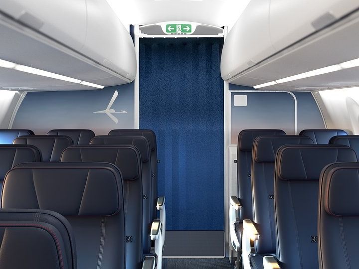 LOT Polish presenta las cabinas de sus nuevos Airbus A220