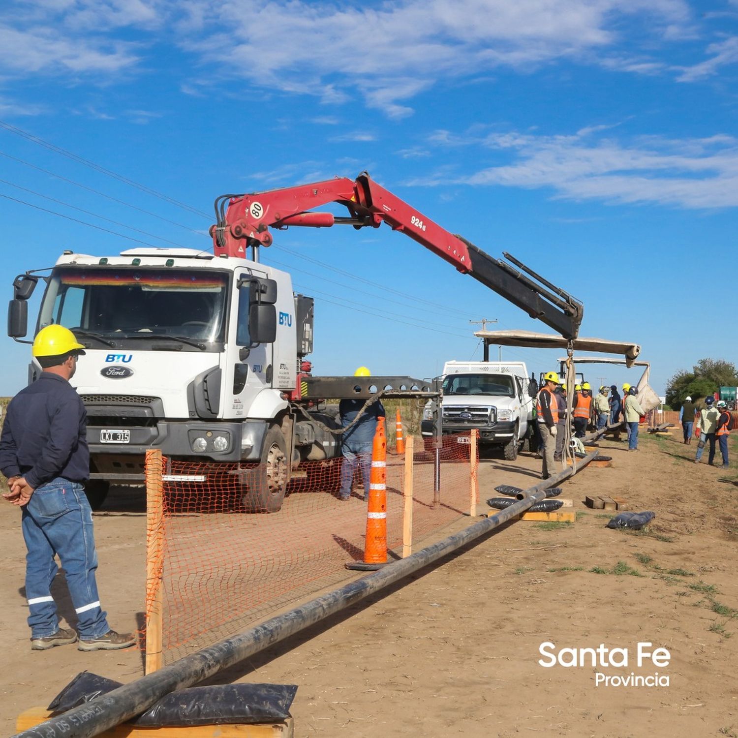 Gasoducto Regional Sur: iniciaron las obras de ampliación