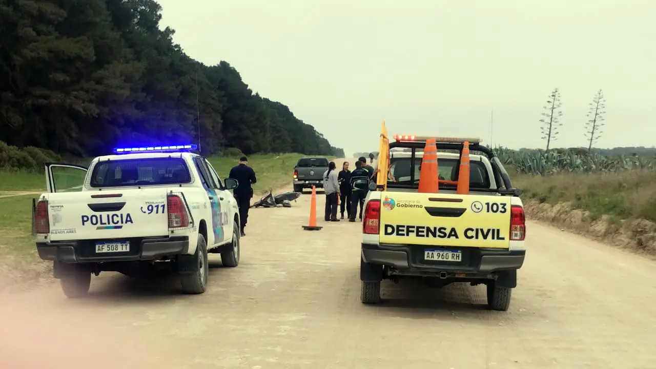 Avenida 10 a la altura de calle 161, donde ocurrió hace un rato el siniestro vial
