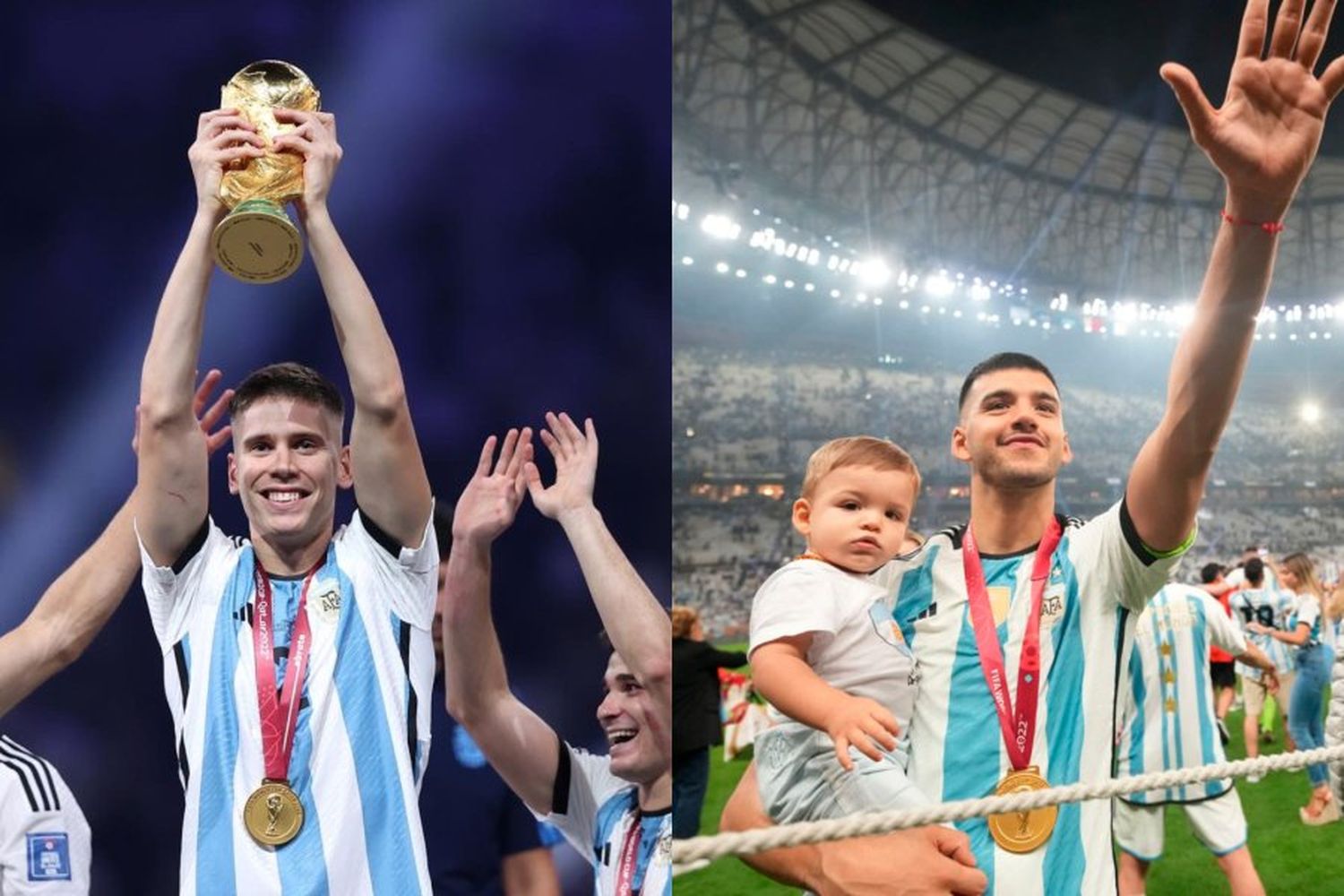 La Plata distinguió como ciudadanos ilustres a Juan Foyth y Gerónimo Rulli por el Mundial ganado en Qatar