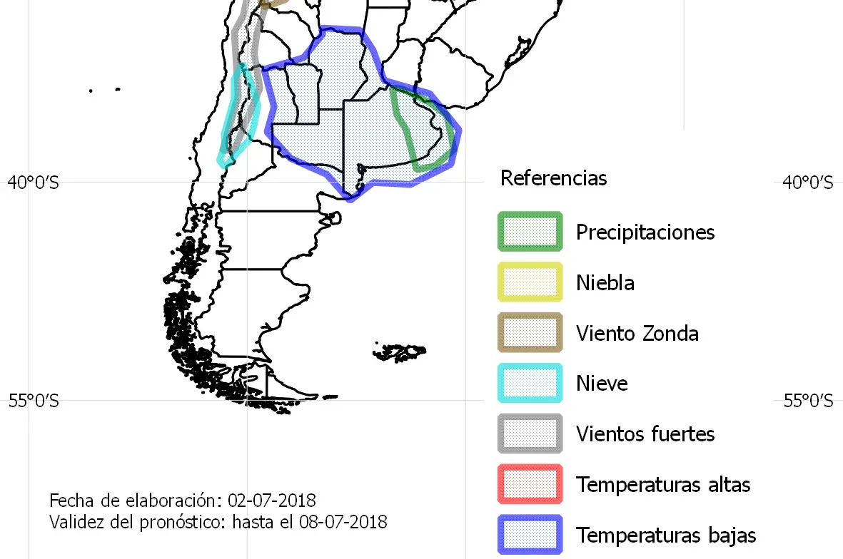 Anuncian una semana muy fría